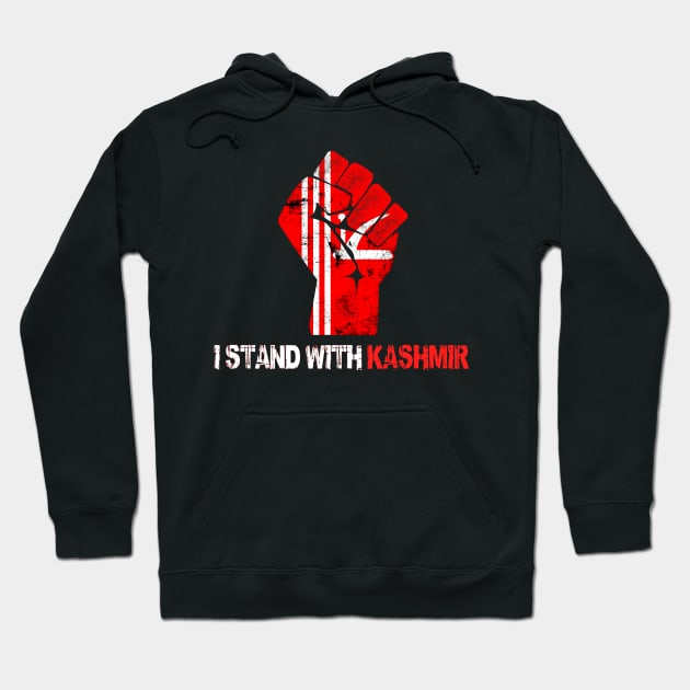 i stand with kashmir Hoodie by hadlamcom